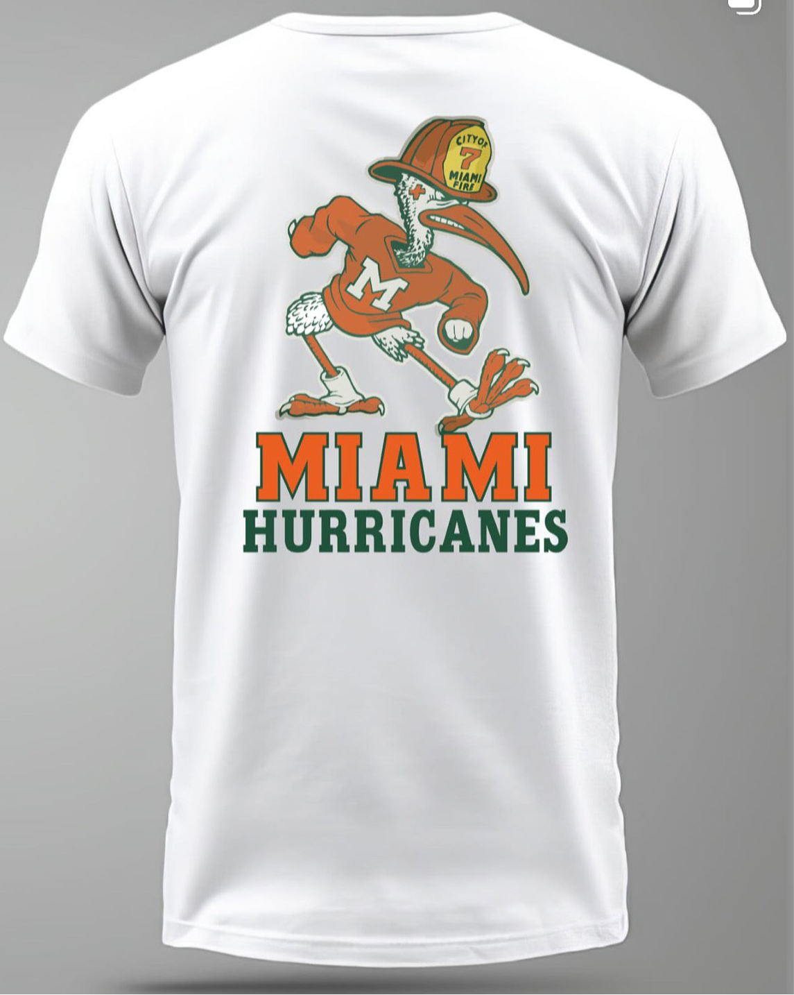 MFD Miami Hurricanes short sleeve shirt