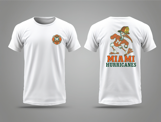 MFD Miami Hurricanes short sleeve shirt