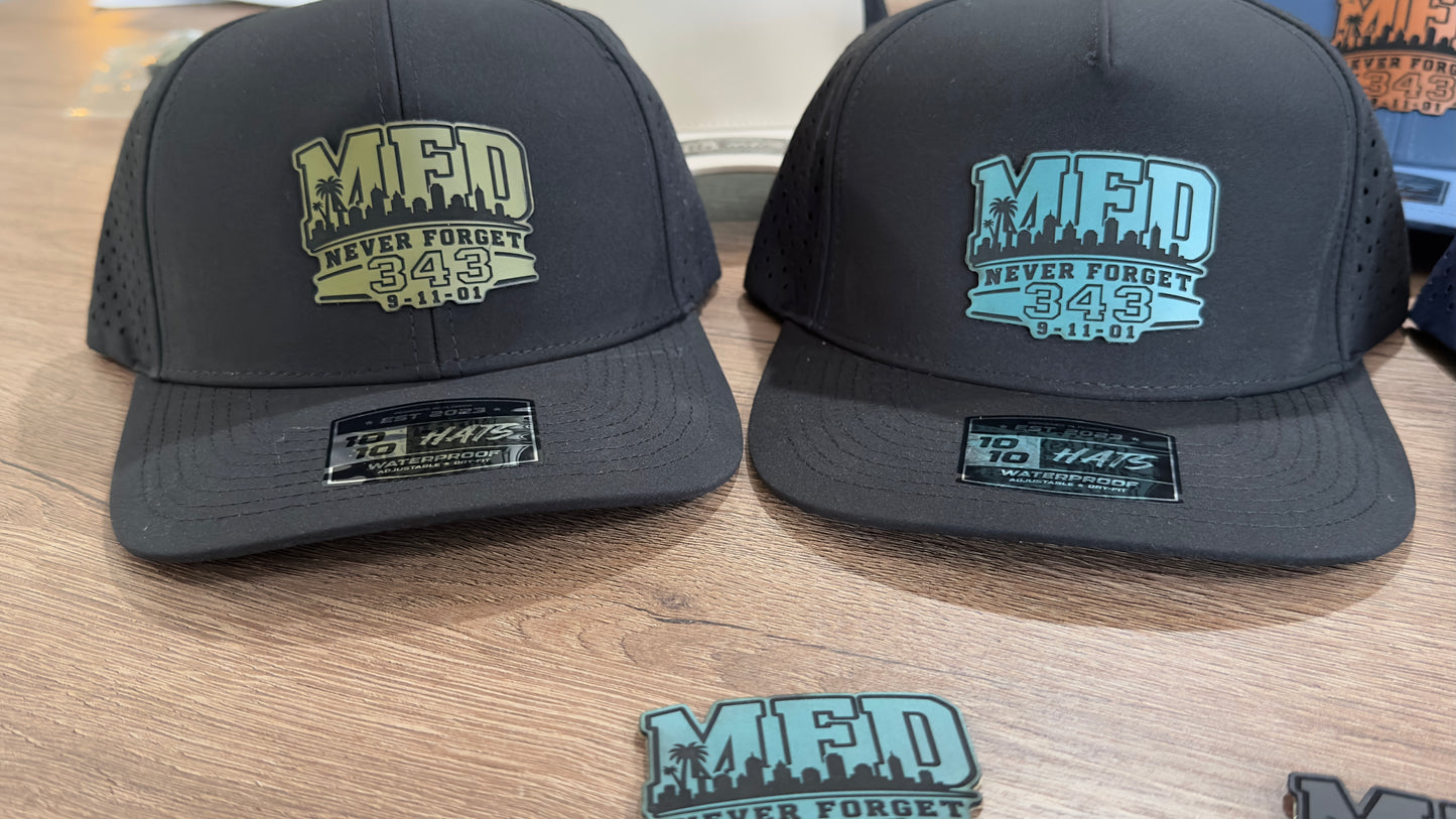 343 MFD snap backs.