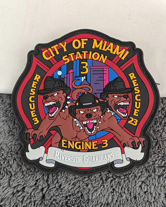 City of Miami Station 3 “Riverside Guardians” PVC patch