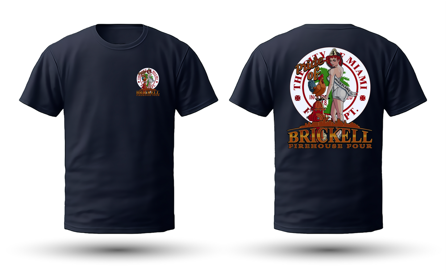 Miss Flame Station 4 Brickell shirt