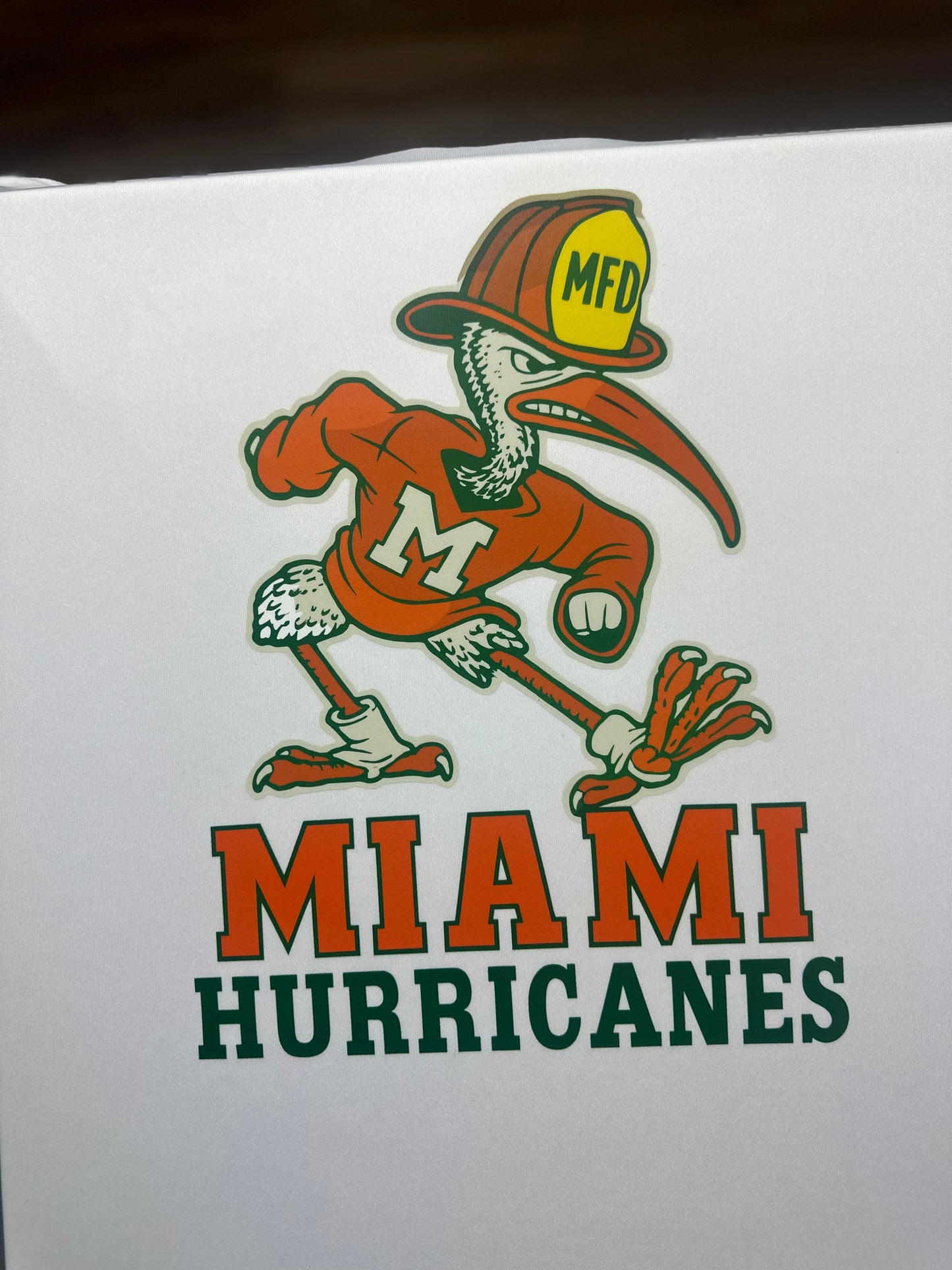 MFD Miami Hurricanes 2025 drifit hoodie shirts!