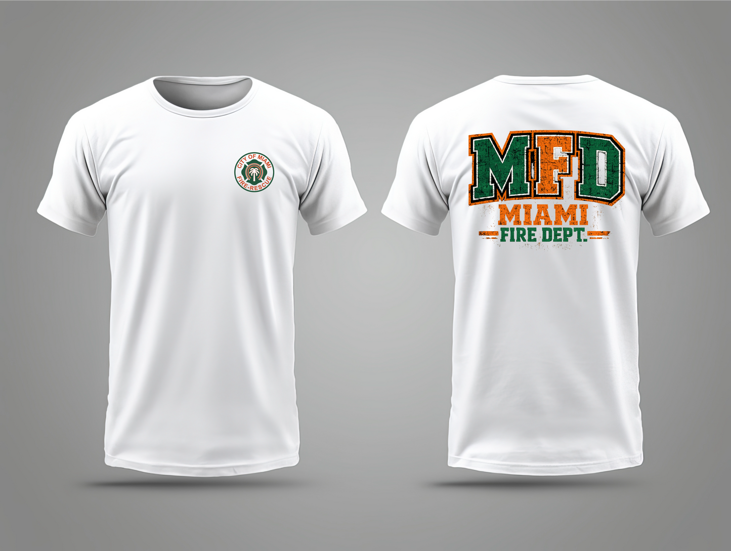 Miami Fire Dept. Miami Hurricanes colors