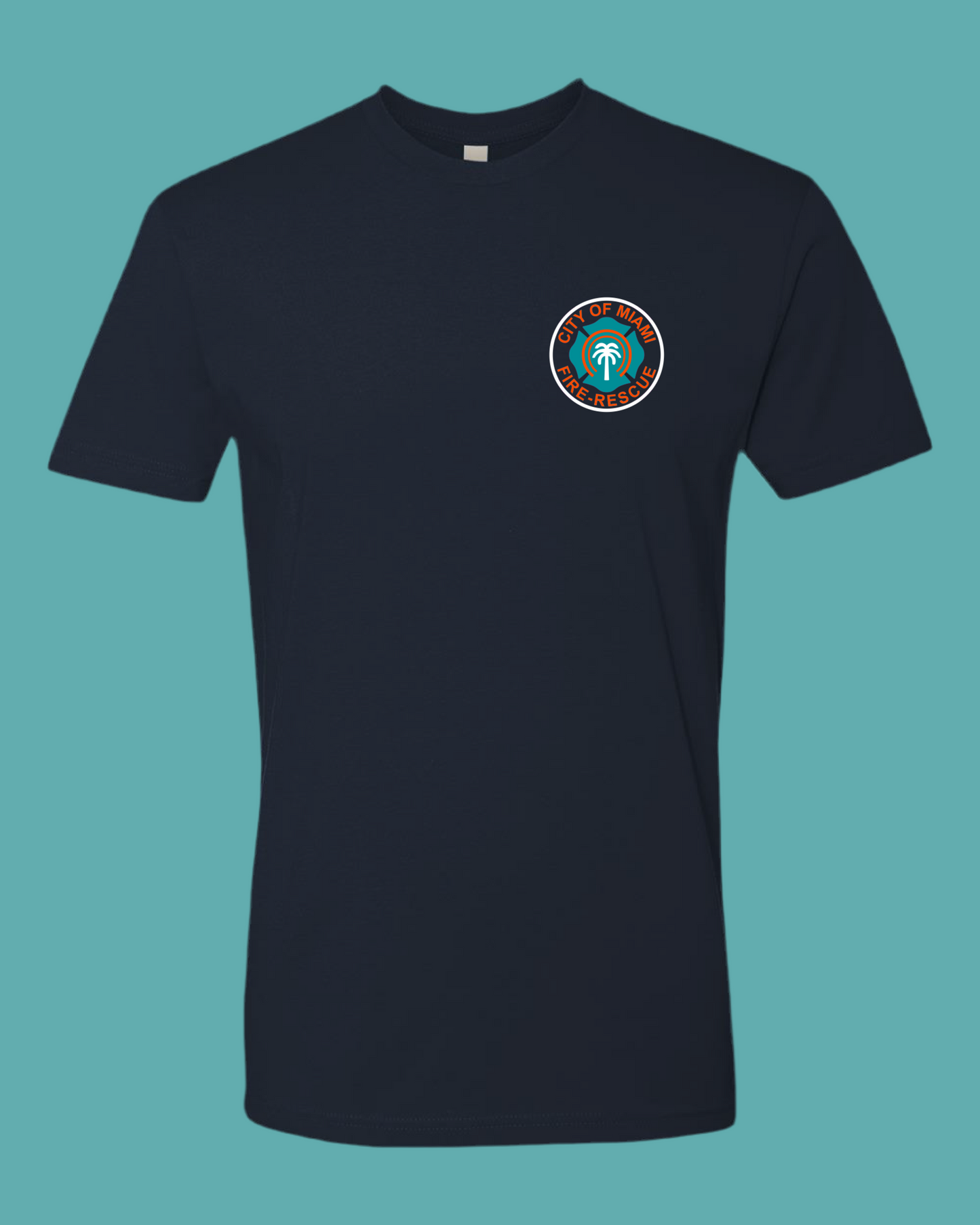 City of Miami "Dolphins” inspired  Navy Blue t-shirt