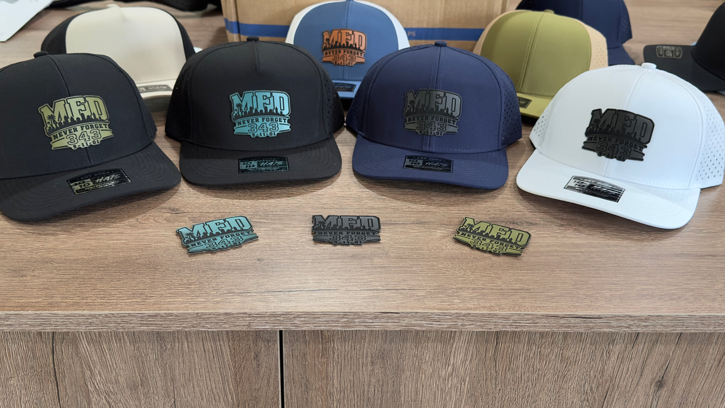 343 MFD snap backs.