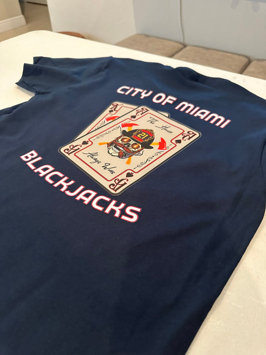 City of Miami BlackJacks Class shirt