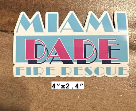 Miami Dade “Vice” decal